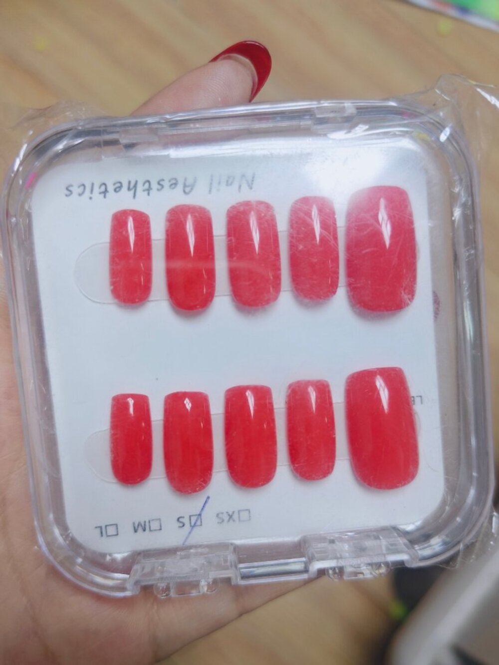 Customizable handmade press-on nails reusable